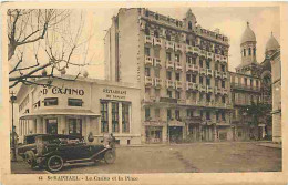 83 - Saint Raphael - Le Casino Et La Place - Animée - Automobiles - CPA - Voir Scans Recto-Verso - Saint-Raphaël
