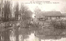 Reproduction CPA - 92 La Garennes Colombes - Vue Extérieure De L'Ile Marante - La Ferme Du Moulin Joli - Carte Du Musée  - La Garenne Colombes