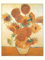 Art - Peinture - Vincent Van Gogh - Tournesols - Sunflowers - Zonnebloemen - CPM - Carte Neuve - Voir Scans Recto-Verso - Peintures & Tableaux