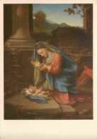 Art - Peinture Religieuse - Antonio Allegri Dit Le Correge - Correggio - La Vergine In Adorazione - Firenze Galleria Uff - Pinturas, Vidrieras Y Estatuas