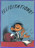 Carte Postale Bande Dessinée Franquin  Gaston Lagaffe  N°77  Très Beau Plan - Fumetti