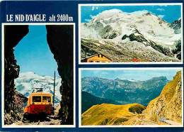 Trains - Saint Gervais Les Bains - Le Nid D'Aigle - Multivues - CPM - Voir Scans Recto-Verso - Trains