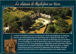 Chateaux - Château De Rochefort En Terre - Vue Aérienne - Bretagne - Morbihan - Carte Neuve - CPM - Voir Scans Recto-Ver - Schlösser