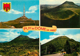 63 - Le Puy De Dome - Multivues - Blasons - CPM - Carte Neuve - Voir Scans Recto-Verso - Altri & Non Classificati