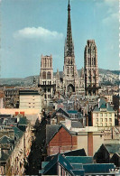 76 - Rouen - Vue Générale - La Cathédrale Notre Dame - Carte Neuve - CPM - Voir Scans Recto-Verso - Rouen