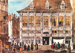 76 - Rouen - Ancien Bureau Des Finances  Place De La Cathédrale - D'après Une Gravure D'époque - Gravure Lithographie An - Rouen