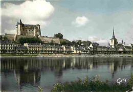 49 - Saumur - Le Château Et La Loire - CPM - Voir Scans Recto-Verso - Saumur