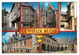 41 - Blois - Le Vieux Blois - Multivues - Blasons - CPM - Voir Scans Recto-Verso - Blois