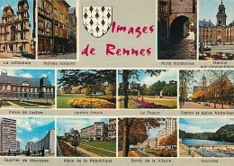 35 - Rennes - Multivues - CPM - Voir Scans Recto-Verso - Rennes