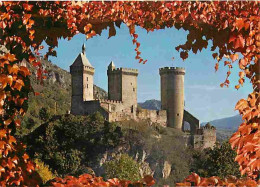 09 - Foix - Le Château Fort Des Comtes De Foix - Flamme Postale De Laissac - CPM - Voir Scans Recto-Verso - Foix