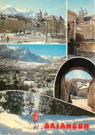 05 - Briançon - Multivues - Hiver - Neige - Ski De Fond - CPM - Voir Scans Recto-Verso - Briancon