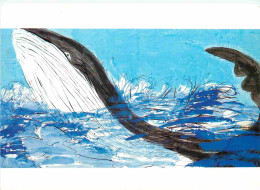 Animaux - Art Peinture Illustration - Walasse Ting - La Baleine Blanche - CPM - Carte Neuve - Voir Scans Recto-Verso - Autres & Non Classés