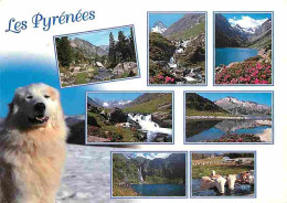 Animaux - Chiens - Les Pyrénées - Multivues - CPM - Voir Scans Recto-Verso - Hunde