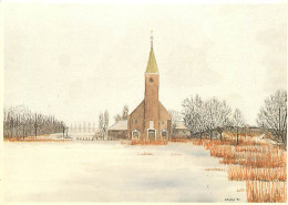 Pays-Bas - Nederland - Ger Snoek - Dorpskern Te Hoogviiet - Art Peinture - CPM - Voir Scans Recto-Verso - Weert