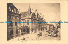 R110212 Lausanne. Hotel Des Postes. No 419. B. Hopkins - Monde