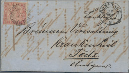 Baden - Marken Und Briefe: 1861, 9 Kr Lebhaftrosarot, Farbfrisch In üblicher Zäh - Other & Unclassified