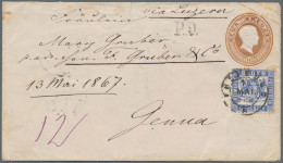 Baden - Marken Und Briefe: 1867, 6 Kr Ultramarin, Sauber Gezähntes Exemplar, Min - Sonstige & Ohne Zuordnung