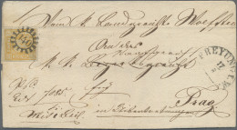 Bayern - Marken Und Briefe: 1854, 18 Kr. Gelblichorange (repariert) Mit Klarem G - Sonstige & Ohne Zuordnung