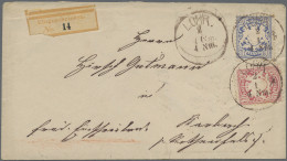 Bayern - Marken Und Briefe: 1876, 10 Pf Helllilarosa U. 20 Pf Graublau, Beide Ma - Altri & Non Classificati