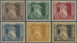 Bayern - Marken Und Briefe: 1911, Luitpold, Type I, 1 M. Bis 20 M. Kpl., Postfri - Otros & Sin Clasificación