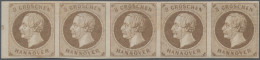 Hannover - Marken Und Briefe: 1861, 3 Gr Mittelbraun Im Waagerechten, Ungebrauch - Hannover