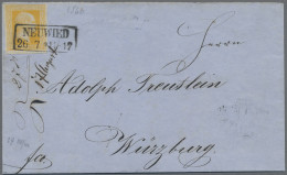 Preußen - Marken Und Briefe: 1857, 3 Sgr, Kabinettstück Mit Klarem R2 "NEUWIED"a - Sonstige & Ohne Zuordnung