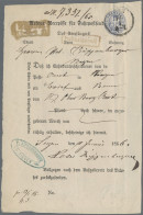 Preußen - Marken Und Briefe: 1861, Wappen 2 Sgr. Ultramarin Als Einzelfrankatur - Autres & Non Classés