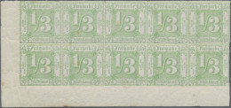 Thurn & Taxis - Marken Und Briefe: 1865, 1/3 Sgr Im Postfrischen 10er-Block Aus - Altri & Non Classificati