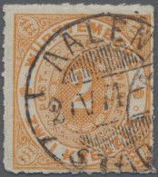 Württemberg - Marken Und Briefe: 1869, 2 Kr. Tieforange, Sauber Gestempeltes Pra - Otros & Sin Clasificación