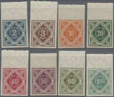 Württemberg - Marken Und Briefe: 1920/1921, 2 Pf - 1.25 M Dienstmarken, Komplett - Sonstige & Ohne Zuordnung