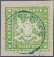 Württemberg - Zweikreisstempel: "WOLFEGG 18 MAR 1865", Abschlag Des Zweikreisers - Altri & Non Classificati