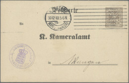 Württemberg - Besonderheiten: 1913, Maschinenstempel Von Wangen Im Allgäu Mit Au - Andere & Zonder Classificatie