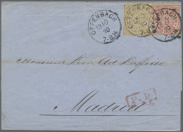 Norddeutscher Bund - Marken Und Briefe: 1870, 18 Kr. Olivbraun Durchstochen (übl - Andere & Zonder Classificatie