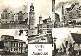 72217838 Augsburg Stadttheater Maximilianstrasse Rathaus Augsburg - Augsburg