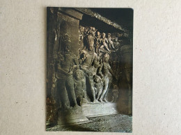 India Indie Indien - Elephanta Near Bombay Siva As Gangadhara Sculpture Art - Inde