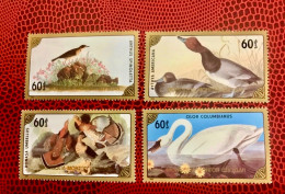 MONGOLIE 1986 4v NEUF MNH ** Mi 1807 / 1810 Pájaro Bird Pássaro Vogel Ucello Oiseau MONGOLIA - Patos