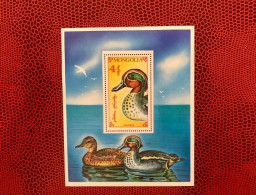 MONGOLIE 1991 Bloc 1v NEUF MNH ** Mi Bl 166 Pájaro Bird Pássaro Vogel Ucello Oiseau MONGOLIA - Ducks