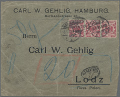 Deutsches Reich - Krone / Adler: 1900, Brief Der 4. Gewichtsstufe Von Hamburg Na - Cartas & Documentos