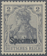 Deutsches Reich - Germania: 1909 Kompletter Satz Von 10 Werten Im Friedensdruck - Unused Stamps