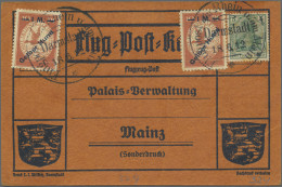 Deutsches Reich - Germania: 1912, Gelber Hund Mit Aufdruckfehler "Huna" Statt Hu - Cartas & Documentos