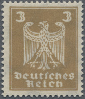 Deutsches Reich - Weimar: 1924, 3 Pf Reichsadler Mit Liegendem Wasserzeichen, Ei - Nuovi
