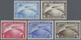 Deutsches Reich - Weimar: 1930/33, Südamerika- Und Chicagofahrt, Komplette Ausga - Unused Stamps