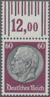 Deutsches Reich - 3. Reich: 1933, 60 Pf Hindenburg Mit Wz. Waben, Postfrisches E - Unused Stamps