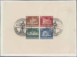 Deutsches Reich - 3. Reich: 1935, OSTROPA-Block Mit Zwei Sonderstempeln "KÖNIGSB - Used Stamps