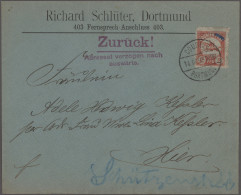 Deutsches Reich - Privatpost (Stadtpost): 1895, DORTMUND/Courier, Marke 2 Pf. Po - Correos Privados & Locales