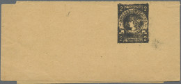 Deutsches Reich - Privatpost (Stadtpost): 1888, HAMBURG/HAMMONIA (I), GA-Streifb - Postes Privées & Locales