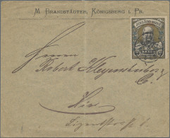 Deutsches Reich - Privatpost (Stadtpost): KÖNIGSBERG/Hansa / 1897/1900, 3 Pf. "J - Postes Privées & Locales