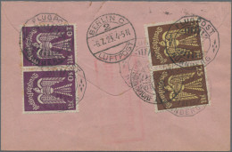 Deutsches Reich - Ganzsachen: 1923, 100 M. Große Ziffer In Raute Rohrpostbrief 6 - Autres & Non Classés
