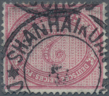 Deutsche Post In China - Vorläufer: 1901, 2 Mk. Rötlichkarmin Mit Sehr Seltenem - Deutsche Post In China
