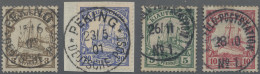 Deutsche Post In China: 1901 "Petschili"-Ausgabe 3 Pf. Mit Stempel "PEKING 15/6 - China (oficinas)